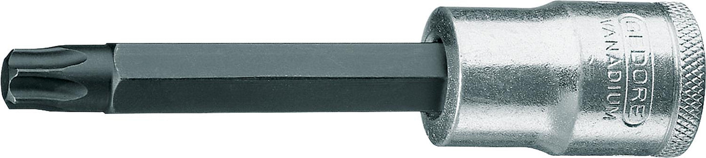 Insert de tournevis 1/2" Torx interne T 20 / L 100 mm (G)
