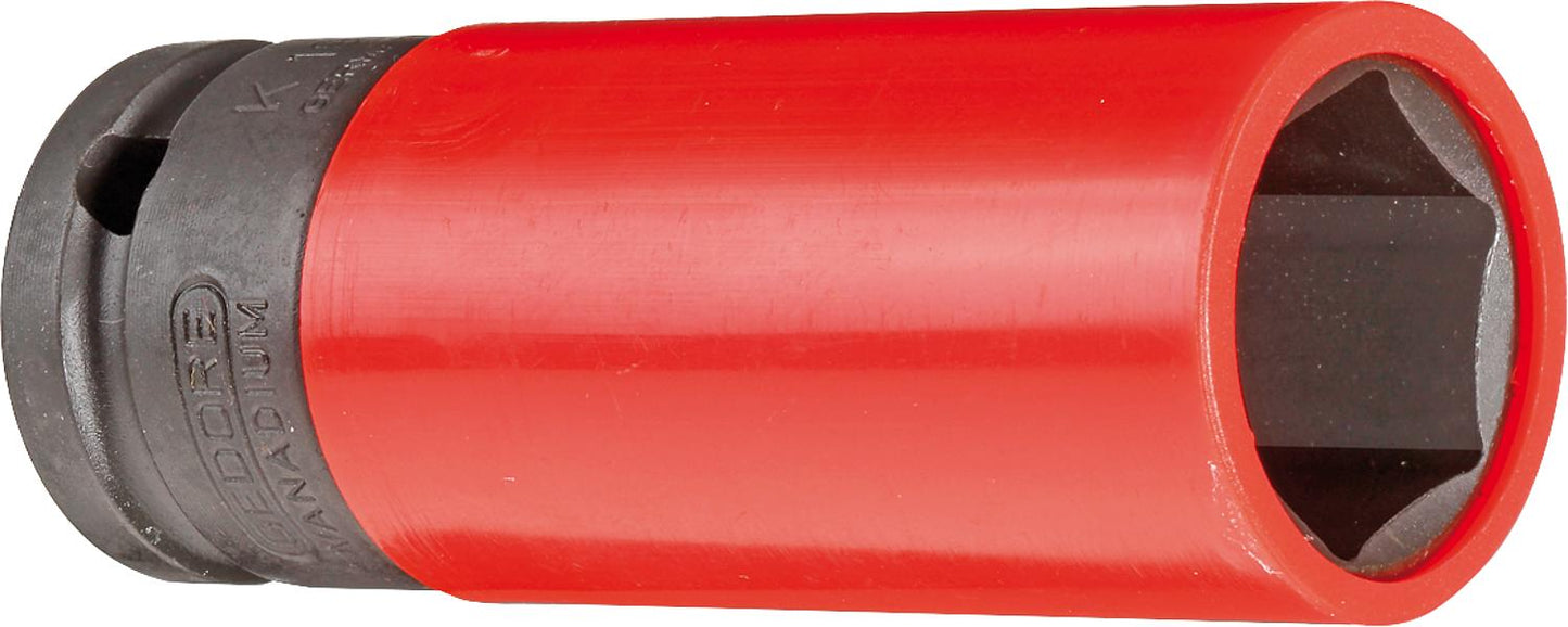 Kraftschraubereinsatz 1/2" Außen-Sechskant mit Schonhülse