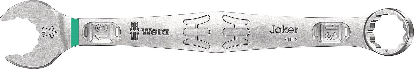 Wera 6003 Joker combination wrench, metric, 10.0 x 125 mm