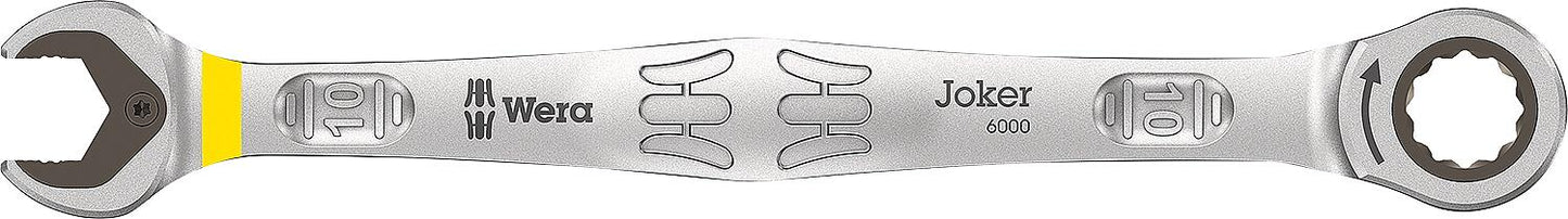Wera 6000 Joker open-end/ring ratchet wrench, metric, 8.0 x 144 mm