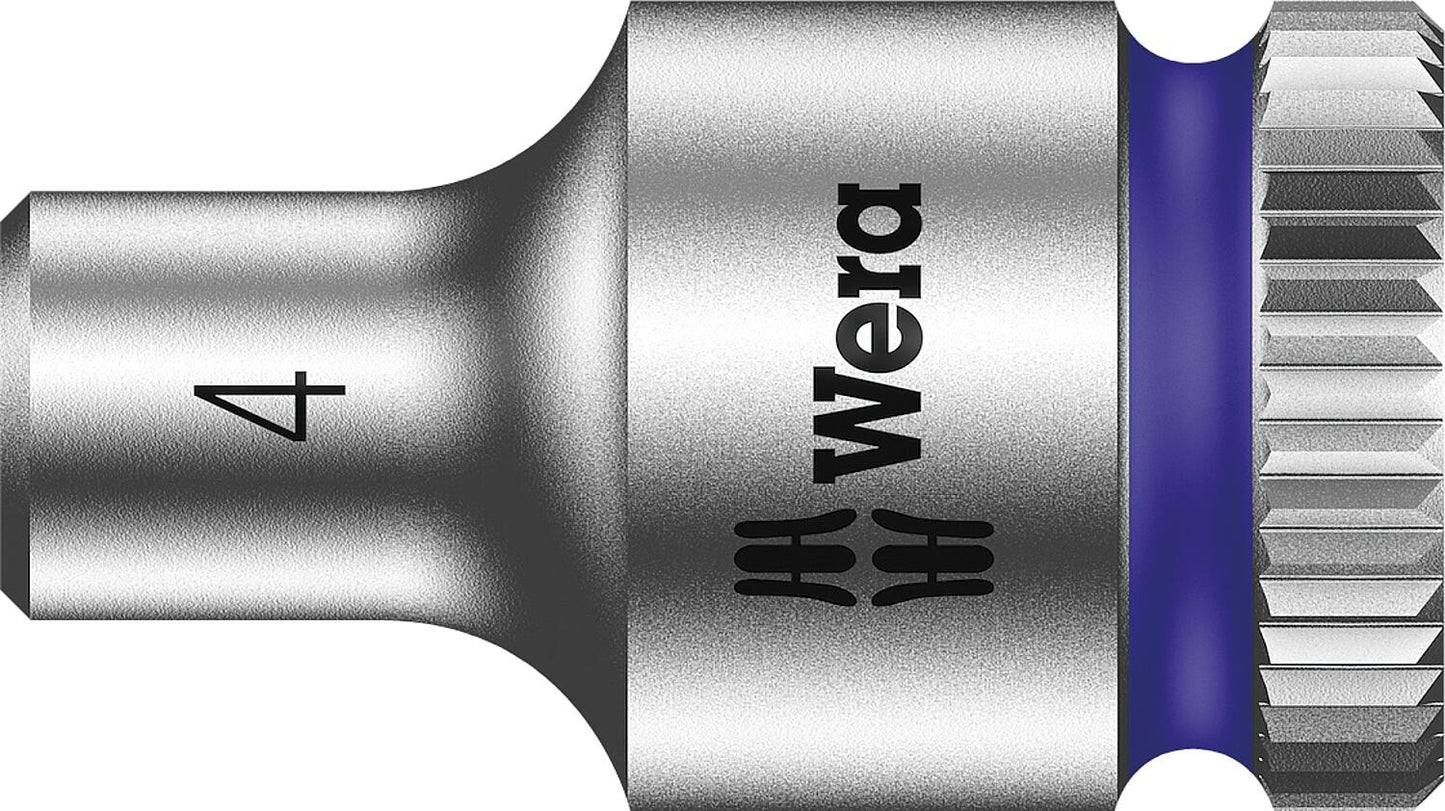 Wera 8790 HMA external hexagon socket wrench insert with 1/4" drive, metric, short, 4.0 x 23 mm