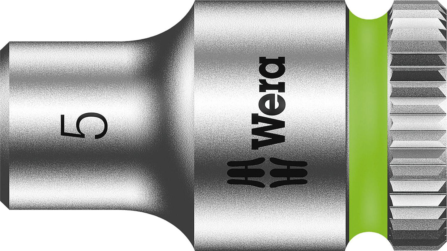 Wera 8790 HMA external hexagon socket wrench insert with 1/4" drive, metric, short, 4.0 x 23 mm