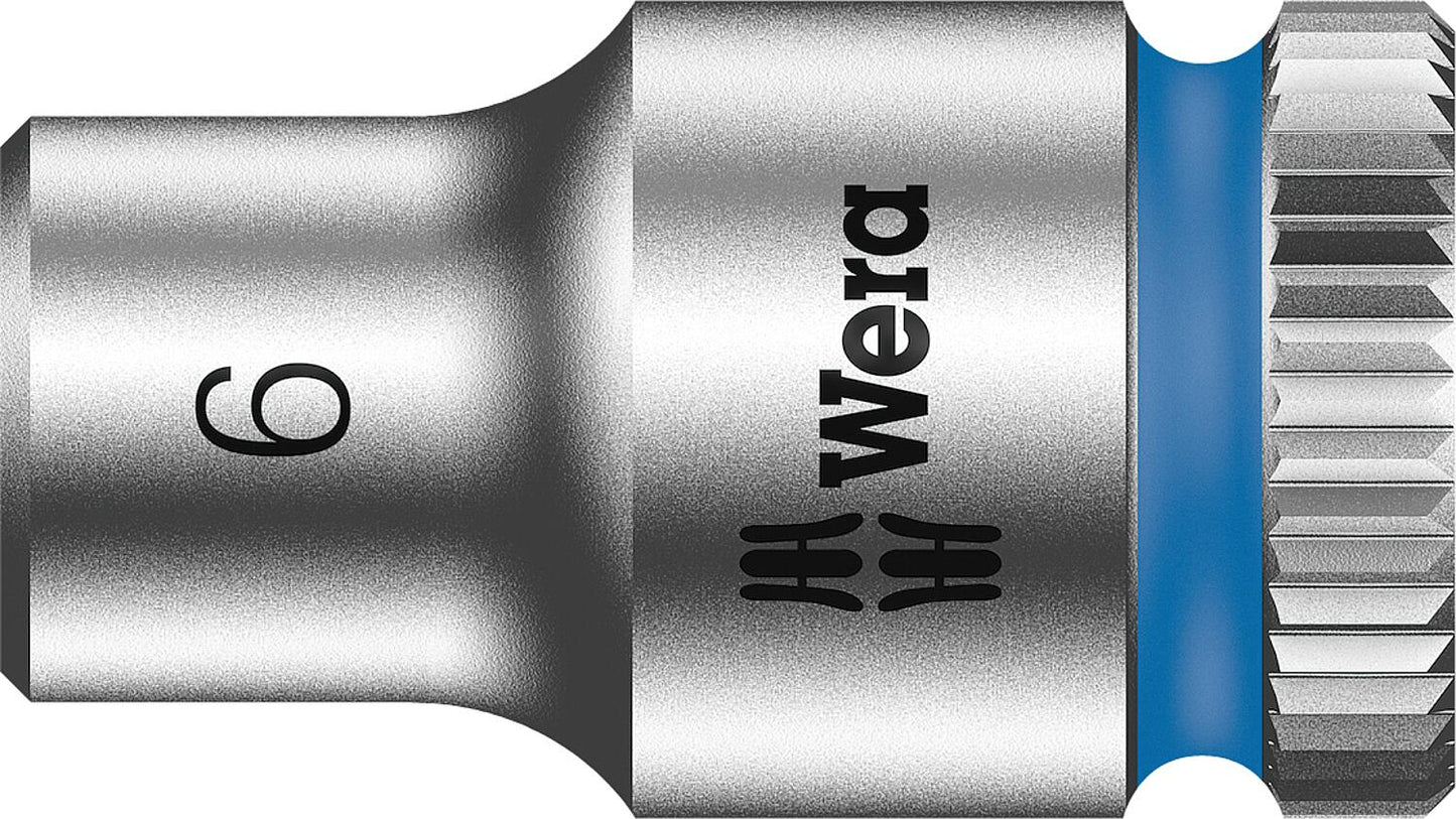 Wera 8790 HMA external hexagon socket wrench insert with 1/4" drive, metric, short, 4.0 x 23 mm
