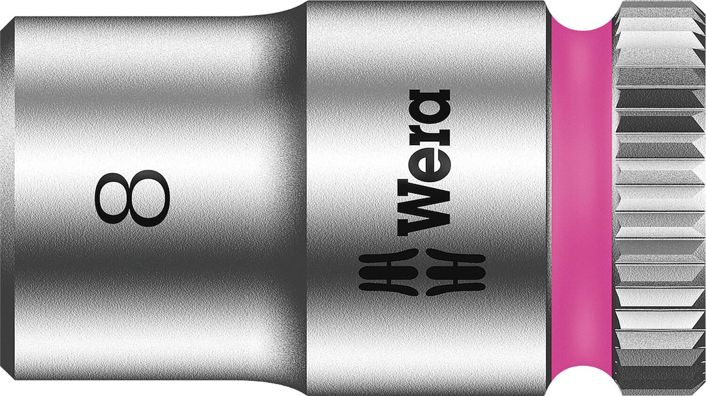 Wera 8790 HMA external hexagon socket wrench insert with 1/4" drive, metric, short, 4.0 x 23 mm