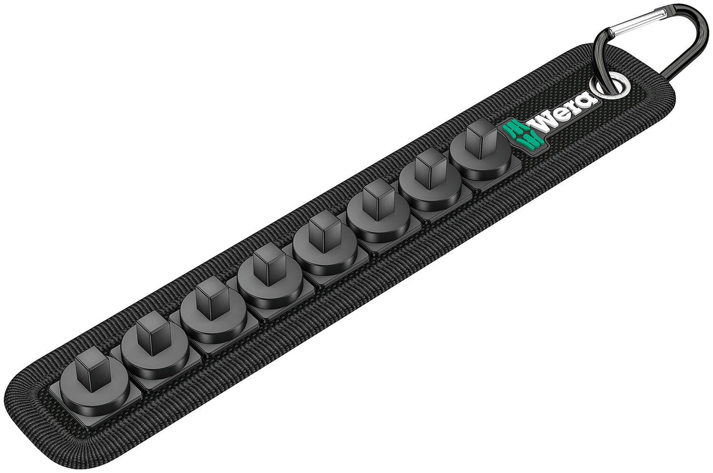 WERA 1/4" textile strap for 9 socket wrench inserts (unfilled)