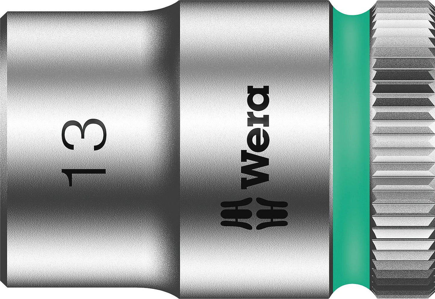 Wera 8790 HMB external hexagon socket wrench insert with 3/8" drive, metric, short, 15.0 x 29 mm