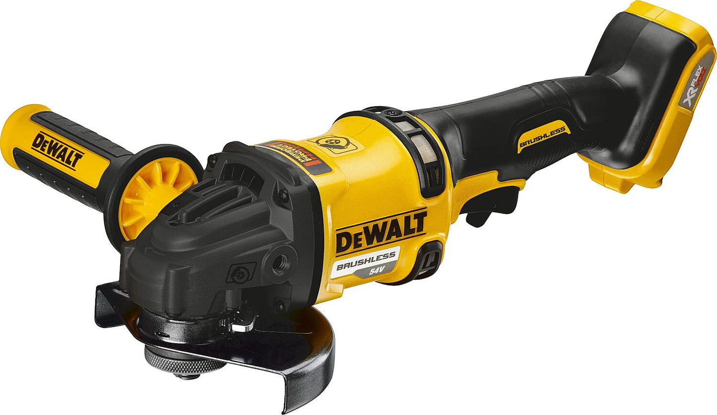 DeWalt 54V DCG418NT-XJ cordless angle grinder, 125mm, without battery and charger
