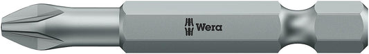 Wera 855/4 TZ Pozidriv bit with 1/4" drive, long, tough with torsion zone, PZ2 x 50 mm