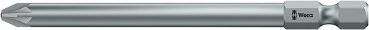 Wera 855/4 Z Pozidriv bit with 1/4" drive, long, tough, PZ1 x 89 mm