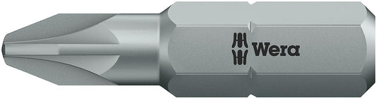 Wera 855/2 Z Pozidriv bit with 5/16" drive, short, tough, PZ1 x 32 mm