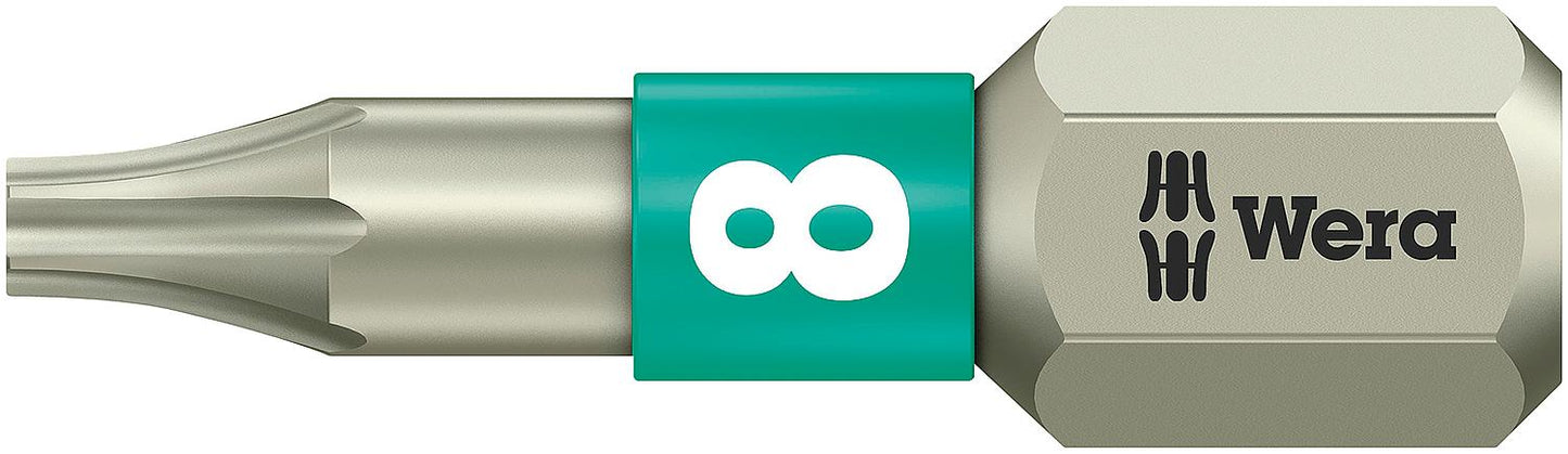 WERA Internal TORX® Stainless Steel Torsion Bit T8