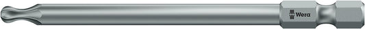 Wera 867/4 KK Torx® ball head bit with 1/4" drive, long, tough, T10 x 89 mm