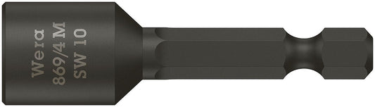 External hexagon socket wrench insert bit 869/4 M with 1/4" drive, metric, magnetic, 5.5 x 50 mm