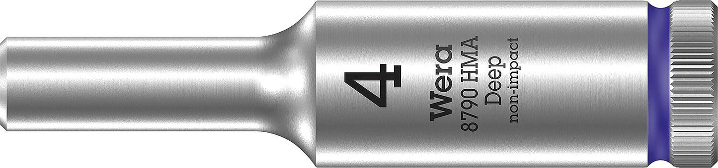 Außensechskant-Steckschlüsseleinsatz 8790 HMA Deep mit 1/4"-Antrieb, metrisch, lang