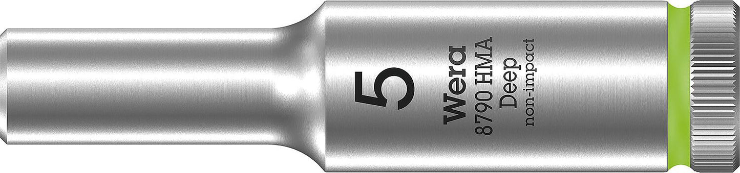 Außensechskant-Steckschlüsseleinsatz 8790 HMA Deep mit 1/4"-Antrieb, metrisch, lang