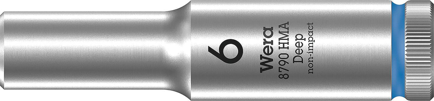 Außensechskant-Steckschlüsseleinsatz 8790 HMA Deep mit 1/4"-Antrieb, metrisch, lang