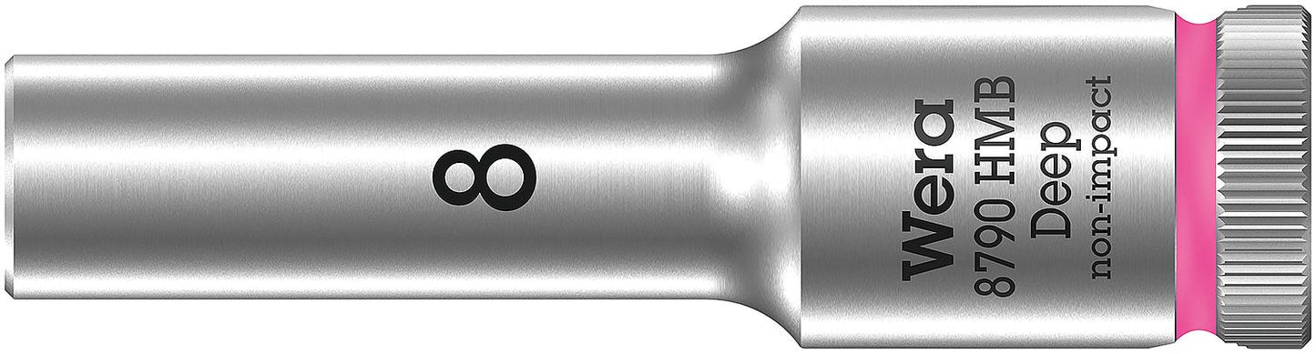 Außensechskant-Steckschlüsseleinsatz 8790 HMB Deep mit 3/8"-Antrieb, metrisch, lang