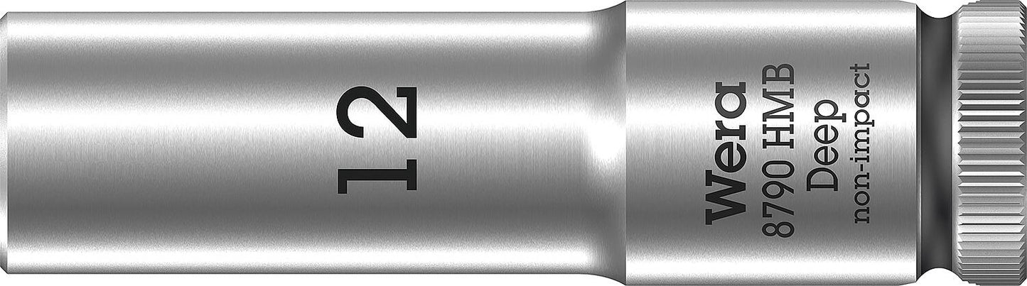 Außensechskant-Steckschlüsseleinsatz 8790 HMB Deep mit 3/8"-Antrieb, metrisch, lang
