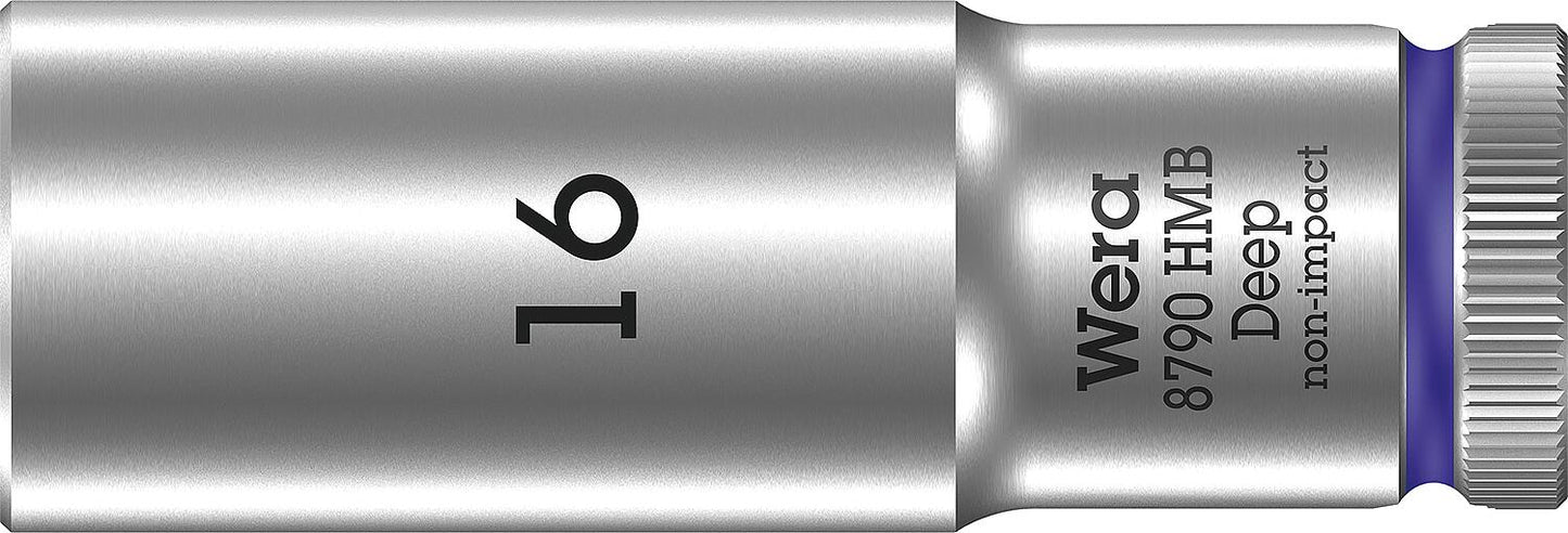 Außensechskant-Steckschlüsseleinsatz 8790 HMB Deep mit 3/8"-Antrieb, metrisch, lang