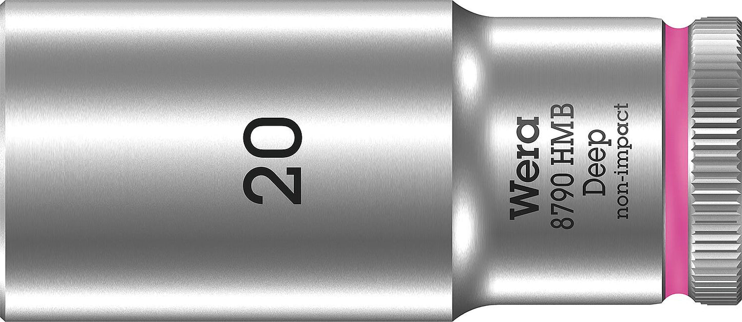 Außensechskant-Steckschlüsseleinsatz 8790 HMB Deep mit 3/8"-Antrieb, metrisch, lang