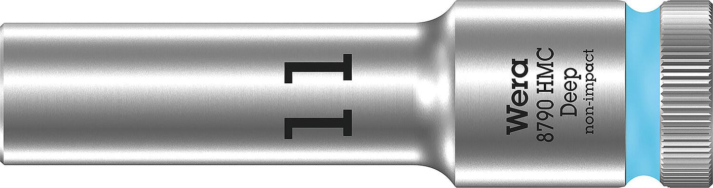 Außensechskant-Steckschlüsseleinsatz 8790 HMC Deep mit 1/2"-Antrieb, metrisch, lang