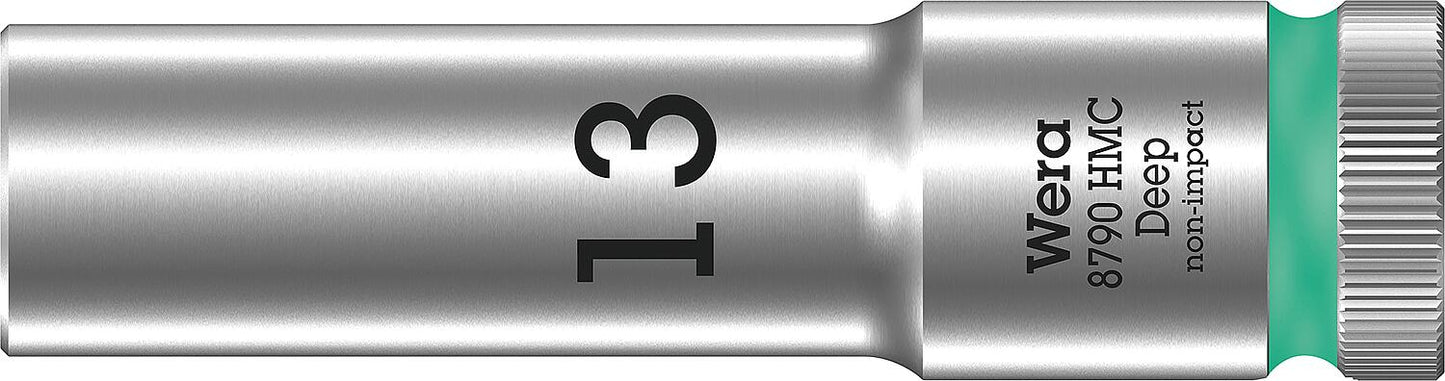Außensechskant-Steckschlüsseleinsatz 8790 HMC Deep mit 1/2"-Antrieb, metrisch, lang