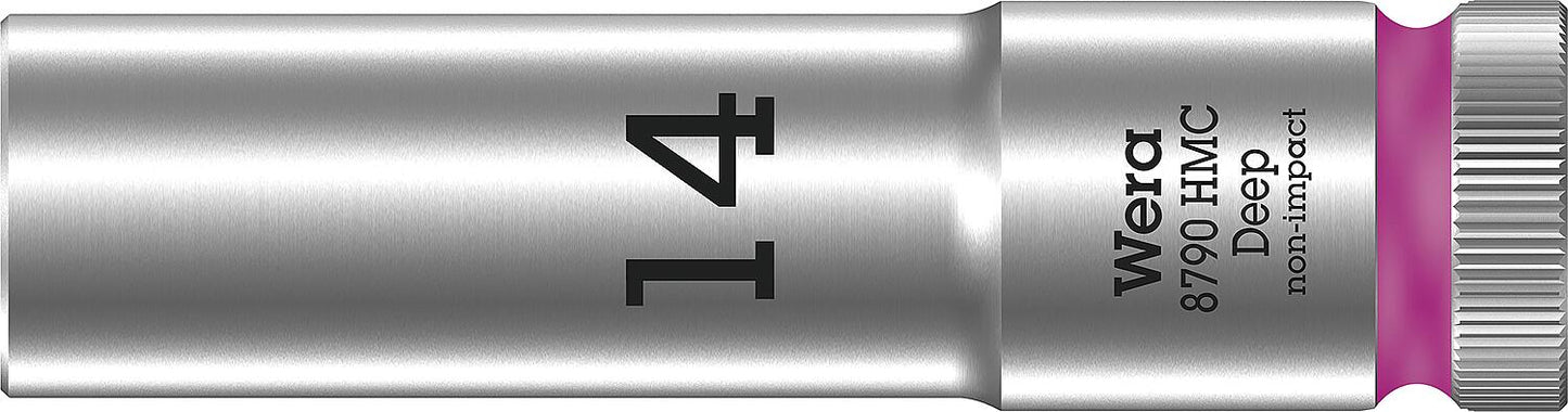 Außensechskant-Steckschlüsseleinsatz 8790 HMC Deep mit 1/2"-Antrieb, metrisch, lang