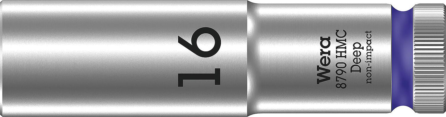 Außensechskant-Steckschlüsseleinsatz 8790 HMC Deep mit 1/2"-Antrieb, metrisch, lang