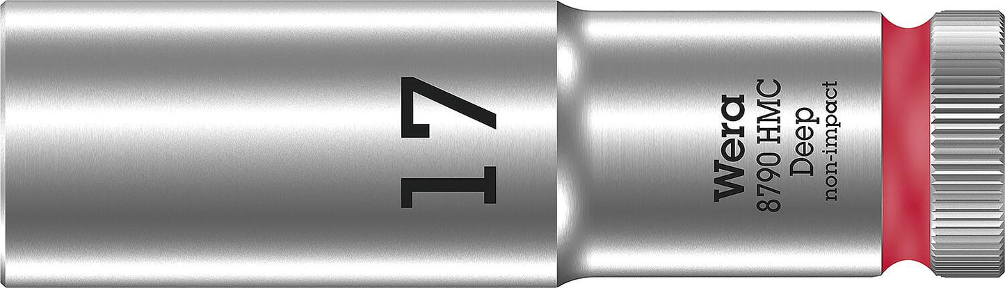 Außensechskant-Steckschlüsseleinsatz 8790 HMC Deep mit 1/2"-Antrieb, metrisch, lang