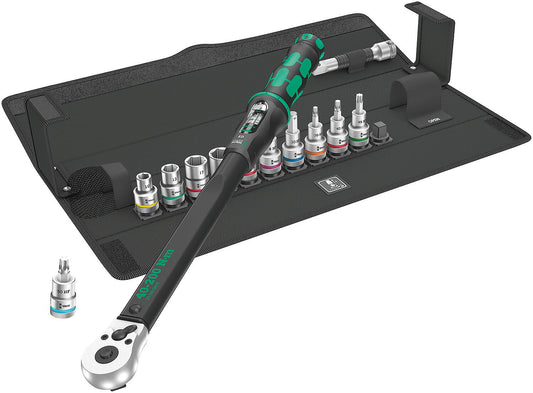 WERA 13-piece torque wrench set, 40 - 200 Nm