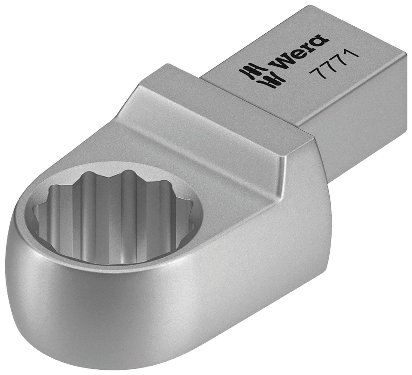 Wera 7771 insert ring wrench, 9 x 12mm connection, form B, 12.0 mm wrench size