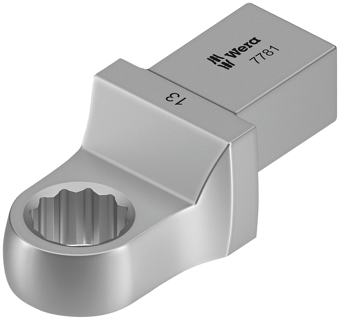 Wera 7781 insert ring wrench, 14 x 18 mm connection, form A, 13.0 mm wrench size