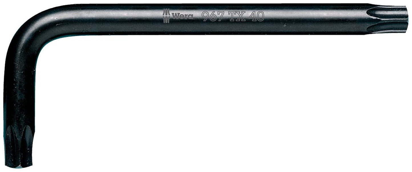 Torx®-Winkelschlüssel Wera 967 TORX®, BlackLaser, T6 x 42 mm