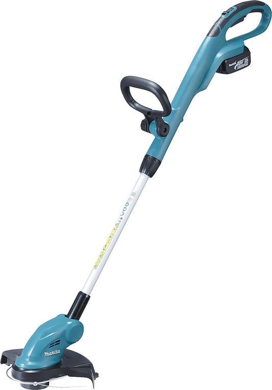 MAKITA DUR181RF 18V cordless grass trimmer with 1x 3.0 Ah battery and charger