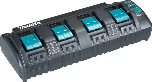 Akku-Vierfachladegerät MAKITA DC18SF für 14,4V und 18V Akkus