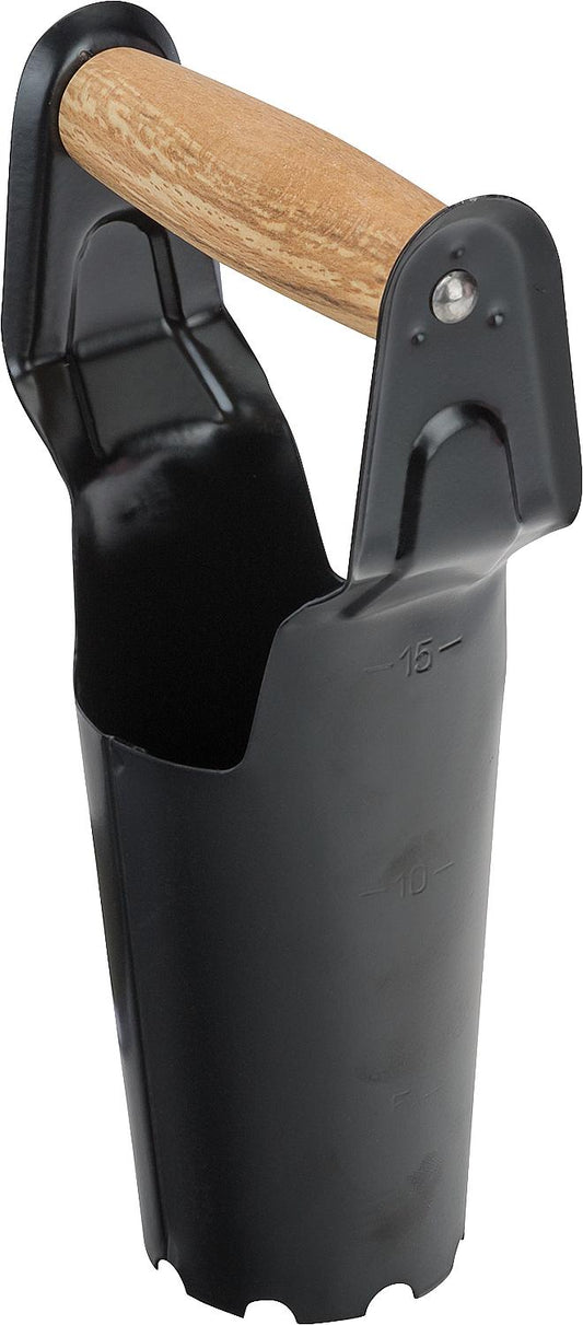 Planteur à bulbes en acier P241 avec manche en bois, 300 g