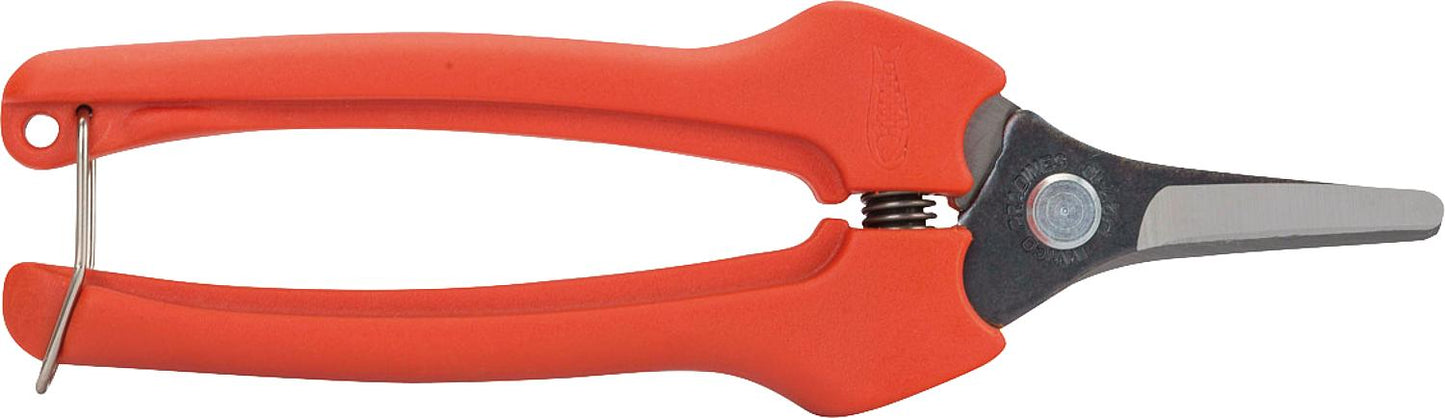 BAHCO P127-19 reading scissors, 190mm long, 11° angled, cutting capacity D: 6mm
