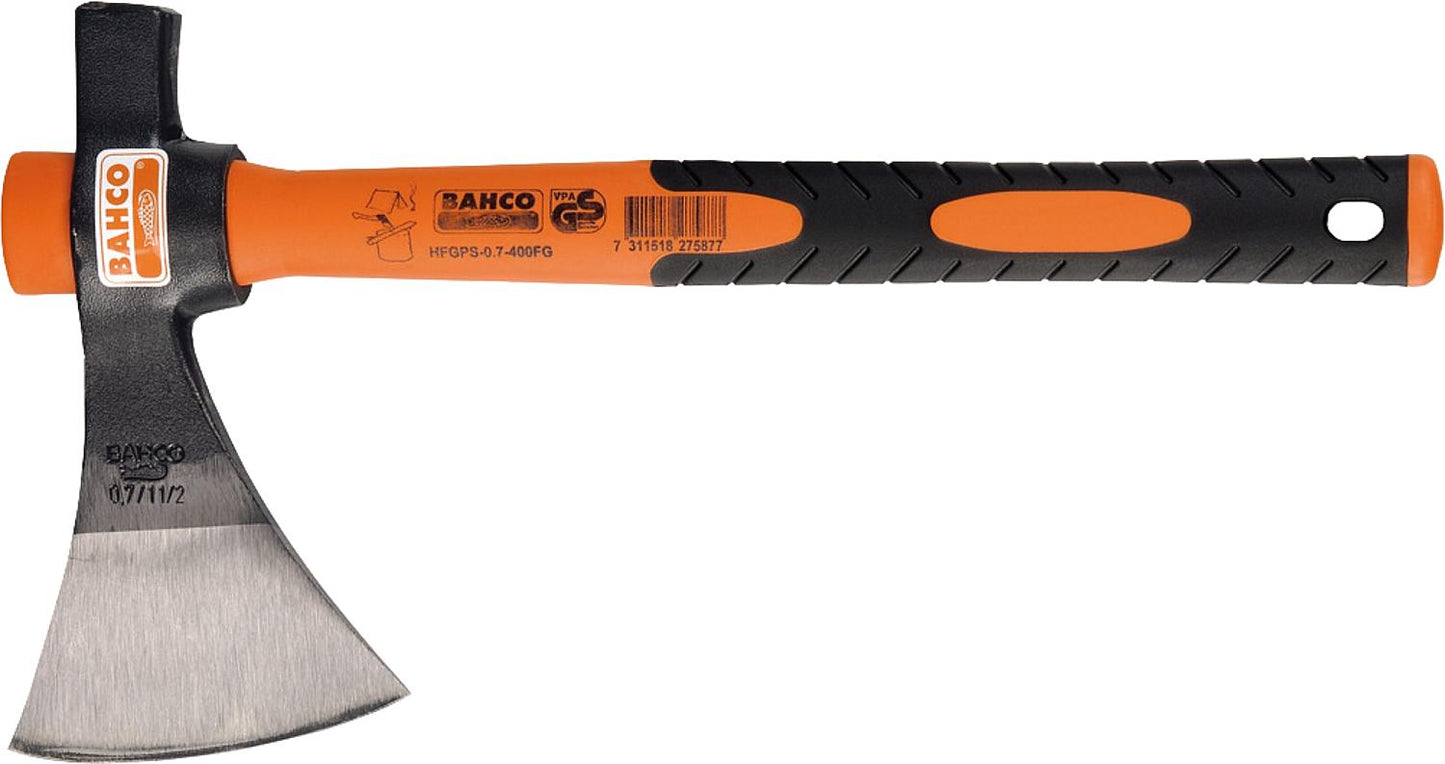Hatchet HFGPS-0.7-400FG, 380mm long, 1070g, 3-component handle