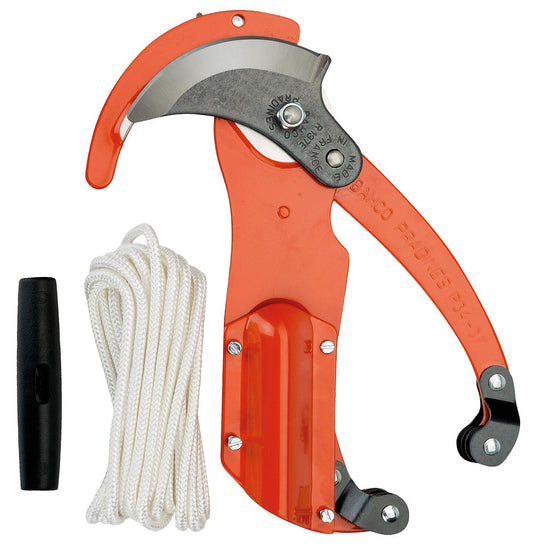 Cisaille à chenilles BAHCO P34-37, diamètre du manche : 25-30 mm, capacité : 40 mm, corde de 5 m