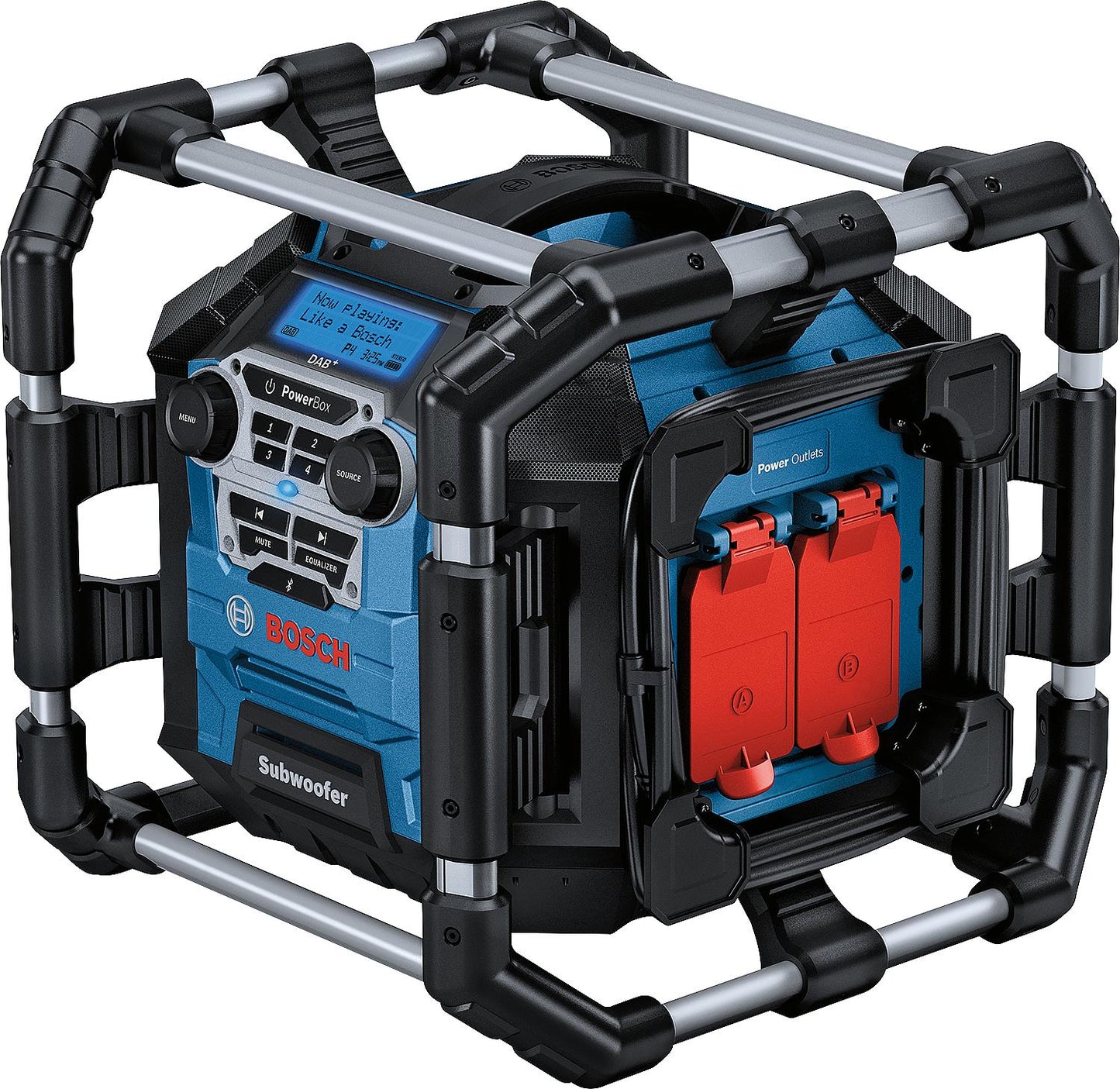 BOSCH GPB 18V-5 SC construction site radio, without batteries and charger