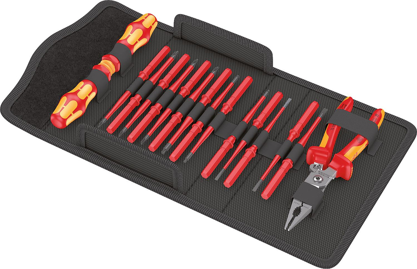 VDE Wechselklingen-Schraubendreher-Set Wera 16-teilig