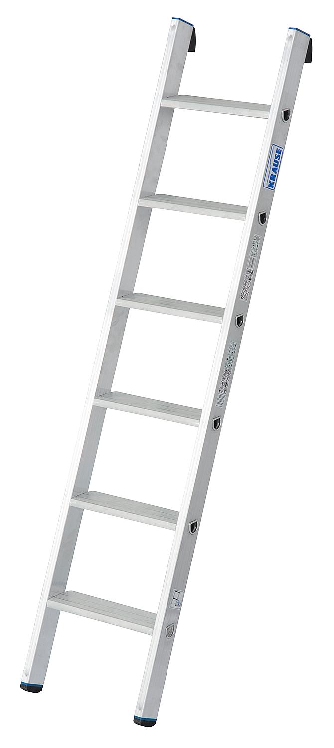 Step ladder Krause, one-piece, 6 steps, 124401