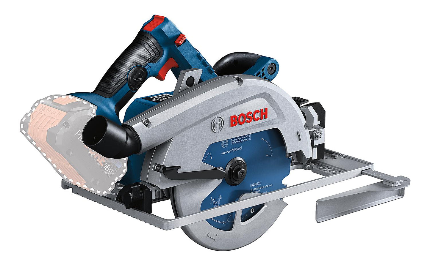 Bosch 18V GKS 18V-68 GC cordless circular saw without batteries and charger