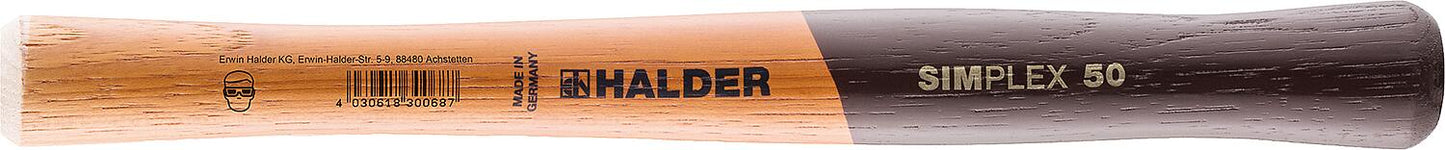 HALDER® wooden handle for SIMPLEX soft-faced hammer, Ø 30 mm