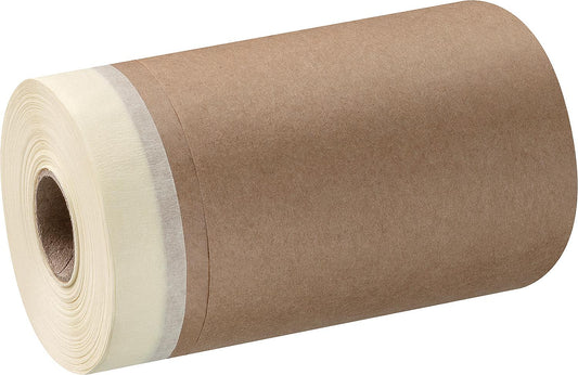 Masking tape crepe with paper, 180mm x 20m