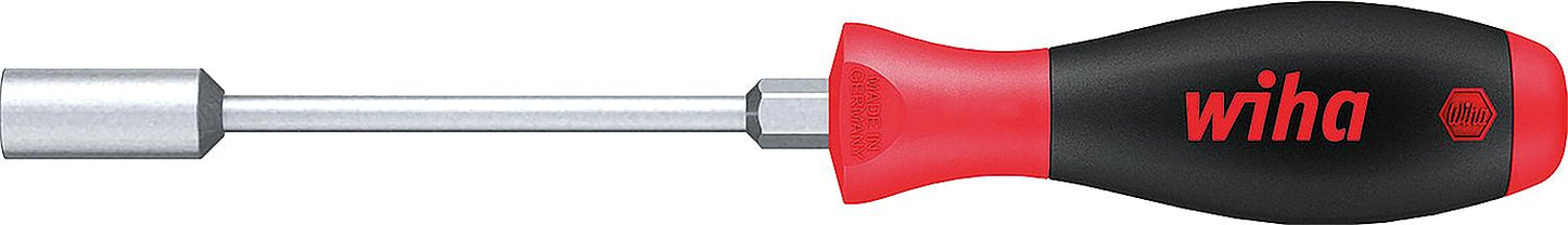 External hexagon screwdriver (socket wrench) wiha 347 SoftFinish®, round blade, hexagon wrench aid, SW 7.0 x 125 mm