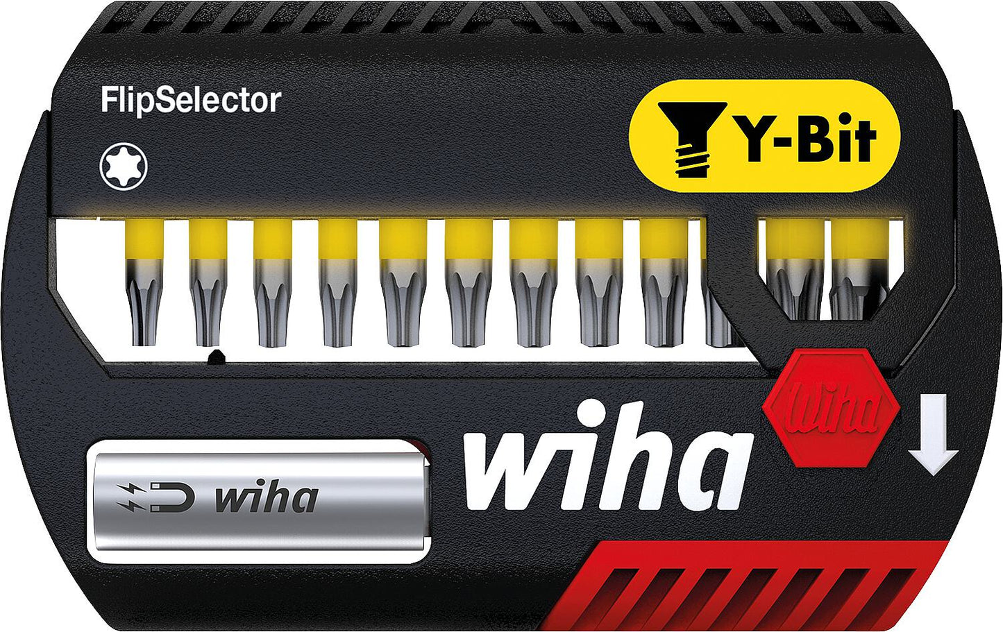 Y-Bit Set Wiha®, Torx®, 25 mm, 14-piece, 1/4"