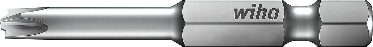VDE PlusMinus Phillips/Slotted Bit wiha 7049PHM Professional, with 1/4" drive, SL/PH1 x 50 mm