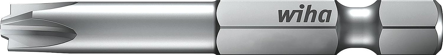 VDE PlusMinus Phillips/Slotted Bit wiha 7049PHM Professional, with 1/4" drive, SL/PH1 x 50 mm