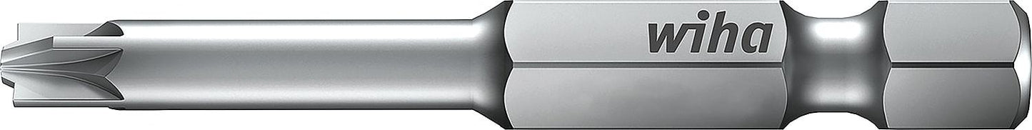 VDE-PlusMinus Pozidriv/Schlitz-Bit wiha 7049PZM Professional, mit 1/4"-Antrieb, SL/PZ1 x 50 mm